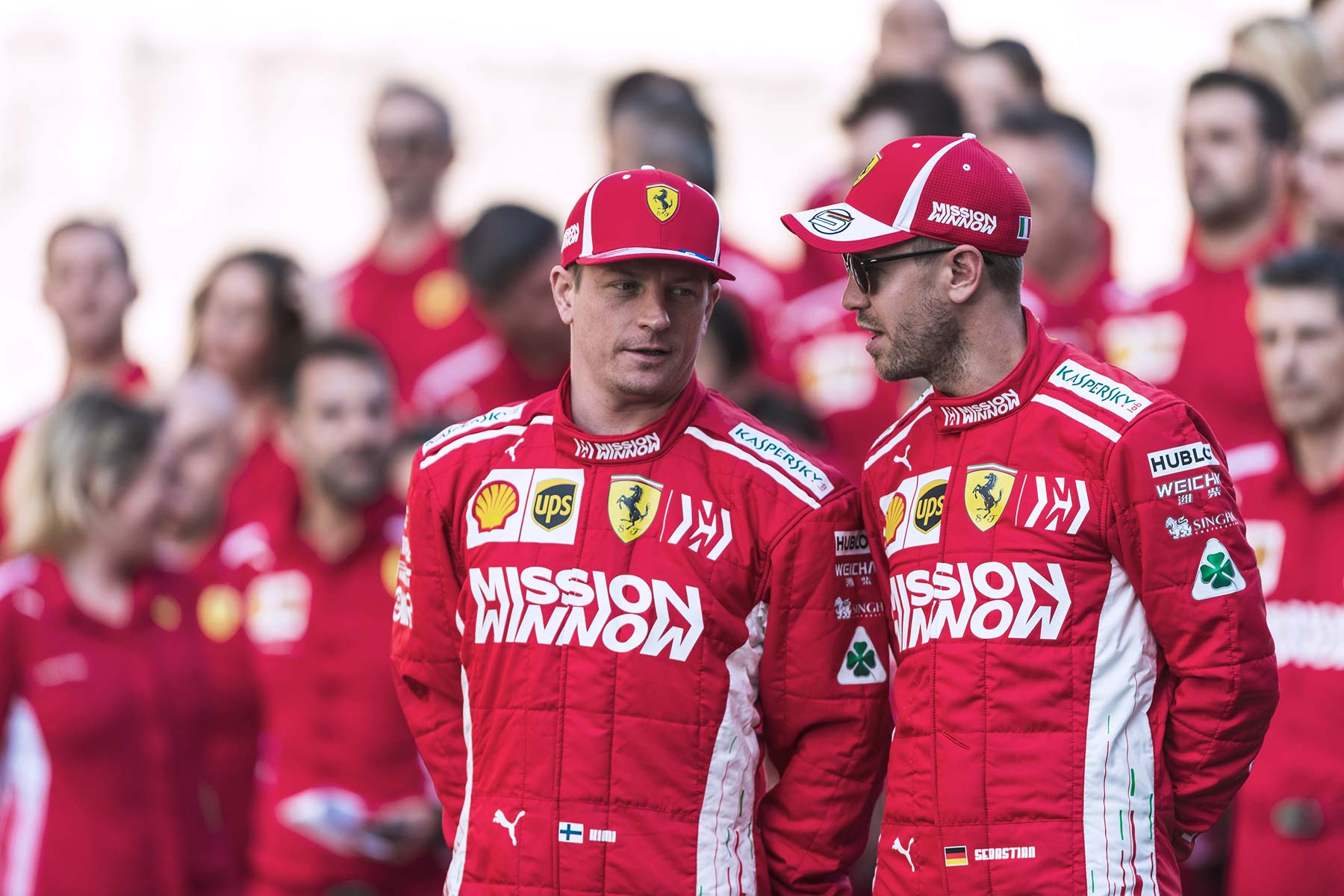 Disputa  na equipe: os duelos de pilotos na Ferrari, Haas e Toro Rosso