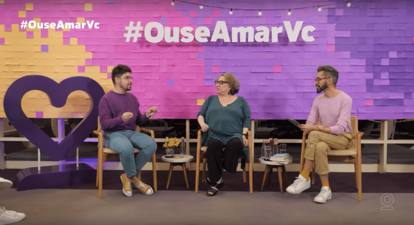 Live #OuseAmarVc com Regina Navarro e Guilherme Pintto